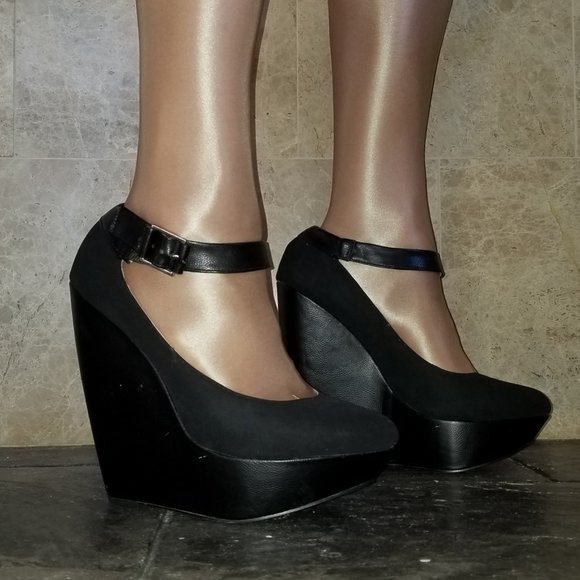 Penny Loves Kenny Very Comfortable 6.5 inch Platform Wedge Heels - Picture 6 of 12